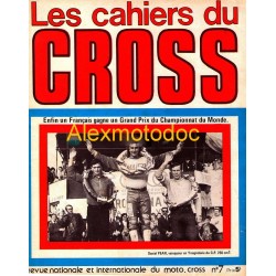 Cahier du cross n° 7